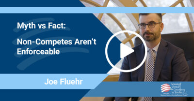 Joe Fluehr: Non-Competes Aren't Enforceable